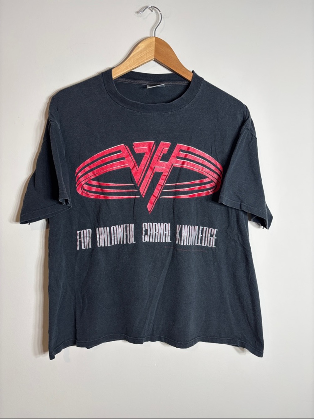 Vintage 1992 Van Halen Unlawful Carnal Knowledge Brockum Shirt XL